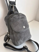 Fatface leather bag