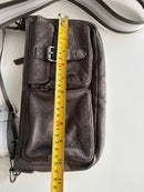 Fatface leather bag