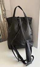 M&S leather backpack