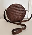 Fatface leather bag