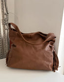 White stuff leather bag