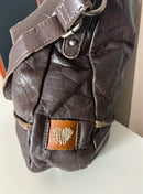White stuff leather bag