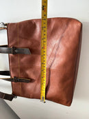 White stuff leather bag