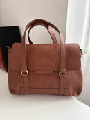 White stuff leather bag