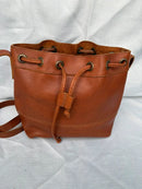 Fatface leather bag