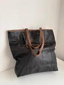 French connection leather bag