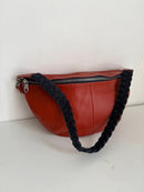 White stuff leather bag