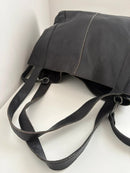 White stuff leather bag