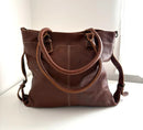 Fatface leather bag