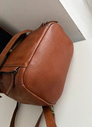 Fatface leather bag