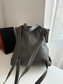 Accessorize leather bag