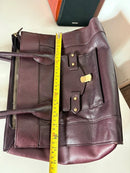 John Lewis leather bag