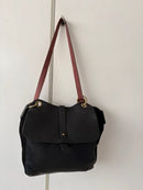 White stuff leather bag