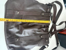 Crew clothing leather bag