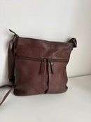 Fatface leather bag