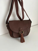 Fatface leather bag