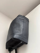 White stuff navy leather handbag/shoulder bag