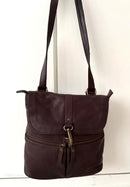 Fatface leather bag