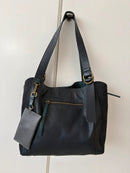 White stuff leather bag