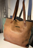 Fatface leather bag