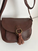 Fatface leather bag
