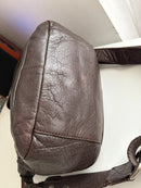 White stuff leather bag