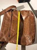 Fatface leather bag