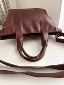 Fatface leather bag