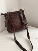 Fatface leather bag