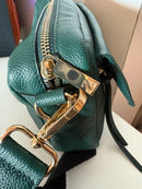 Accessorize leather bag