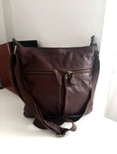 Fatface leather bag