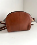 Joules brown leather crossbody bag