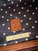 White stuff leather bag