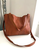 White stuff leather bag