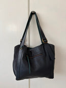White stuff leather bag