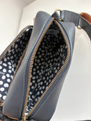White stuff leather bag