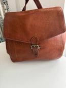 Fatface leather bag