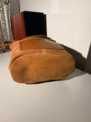 White stuff leather bag