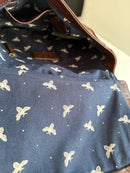 Fatface leather bag