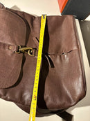 Fatface leather bag