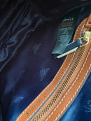 Joules brown leather crossbody bag