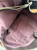 White stuff leather bag