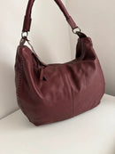 White stuff leather bag