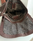 Fatface leather bag