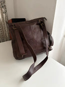 Fatface leather bag