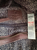 Fatface leather backpack