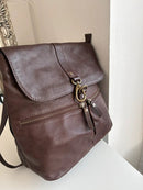 Fatface leather bag
