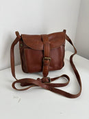 Fatface leather bag