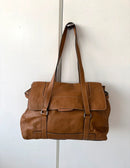 White stuff leather bag