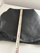 M&S Black Pebbled Leather Shoulder Bag with Zip Pocket